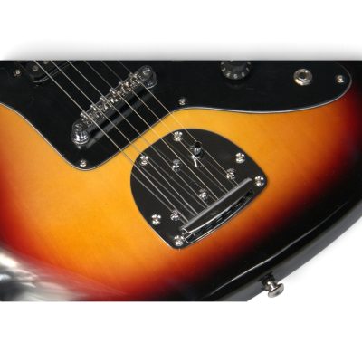 Custom Regent Lars Frederiksen Sunburst Blacktop Finish Jazzmaster Guitar - Image 12