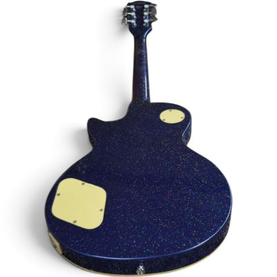 Custom Crown Silverdust Sparkle Tommy Electric Blue Guitar - Image 6