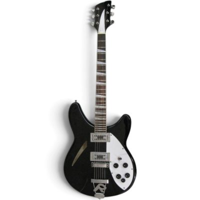 Custom Nova Slash Soundhole Black Jetglo 360 George 6 String Guitar - Image 2