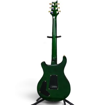 Custom Monarch Santana Emerald Green Quilt Maple Top Finish Dragon Design Electric Guitar - Image 7