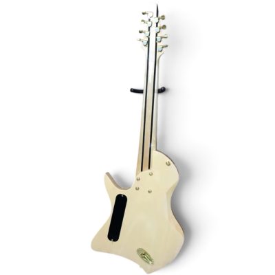 Custom Drift Pastel Powder Blue Finish Multi Scale Larada 8 String Fanned Fret Guitar - Image 6