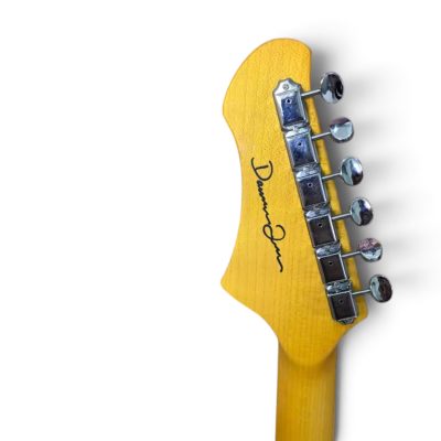 Custom Pearl SGV P90 Pickups Fhole Takeshi Teardrop Flamingo Pink Salmon Burst Floyd Rose Tremolo Guitar - Image 8