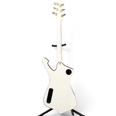 Custom Axis STM Iceman Stanley White Electric Guitar - Image 6