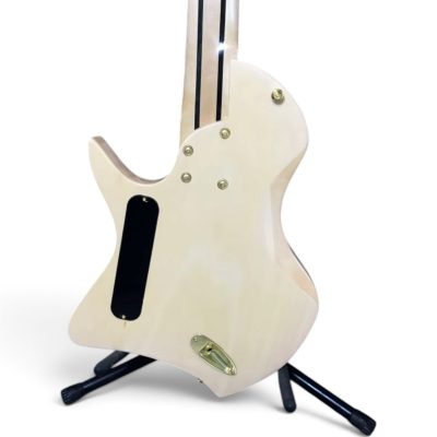 Custom Drift Pastel Powder Blue Finish Multi Scale Larada 8 String Fanned Fret Guitar - Image 7