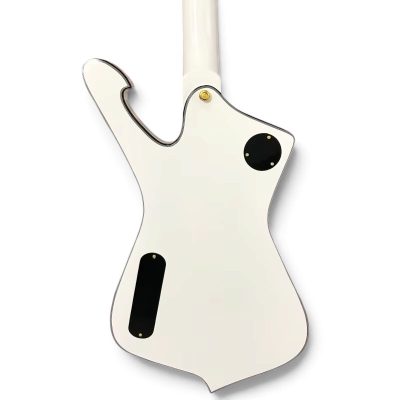 Custom Axis STM Iceman Stanley White Electric Guitar - Image 7