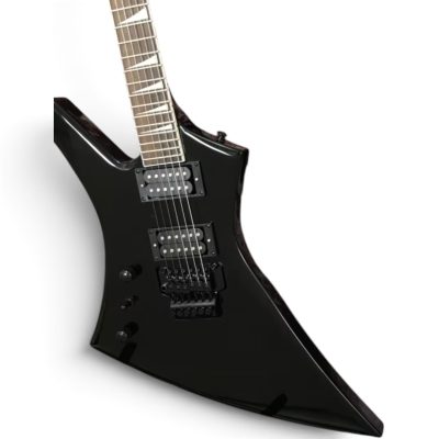 Custom Race KE2 Black Kelly Electric Guitar Floyd Rose Tremolo - Image 4