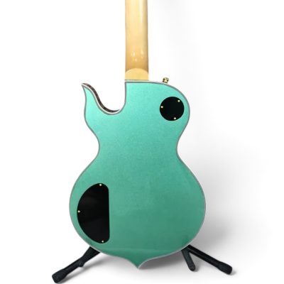 Custom Titan Green Black Wylde Grail Psychic Bullseye Rawtop Electric Guitar (Copy) - Image 7
