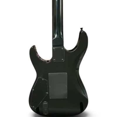 Custom Obsidian Hand Painted Black White Zombie Graphic Kirk Hammett Electric Guitar Floyd Rose Tremolo - Image 7