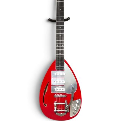 Custom Pyrite Red Brian Jones Teardrop Guitar Bigsby Tremolo 12 String - Image 2