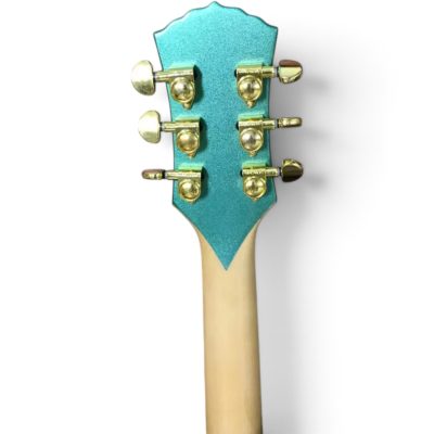 Custom Titan Green Black Wylde Grail Psychic Bullseye Rawtop Electric Guitar (Copy) - Image 8