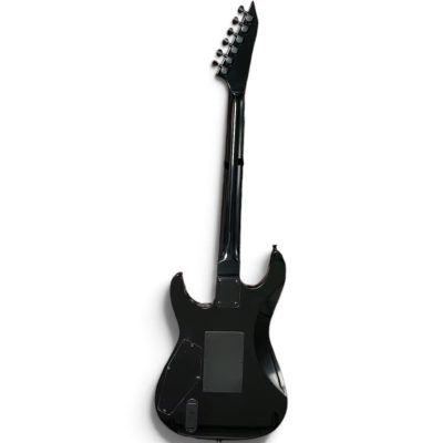 Custom Obsidian Hand Painted Black White Zombie Graphic Kirk Hammett Electric Guitar Floyd Rose Tremolo - Image 6