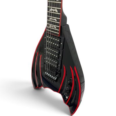 Custom Titan Bat Wing 3 Pickups Floyd Rose Tremolo Guitar - Image 5
