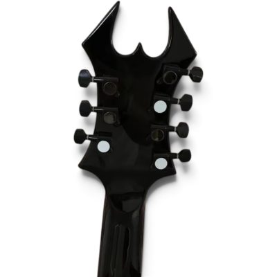 Custom Norturne Master Mick Onyx Black Warlock Guitar Floyd Rose Tremolo - Image 7