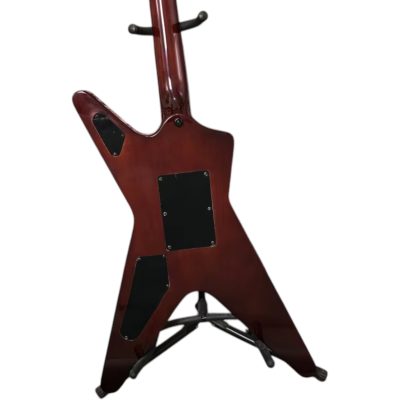 Custom Tempest Darrell Slime Tobacco Burst Quilt Maple Top Dimebag ML Finish Flying V Guitar - Image 7