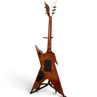 Custom Tempest Darrell Slime Green Sunburst Dimebag ML Finish Flying V Electric Guitar - Image 7