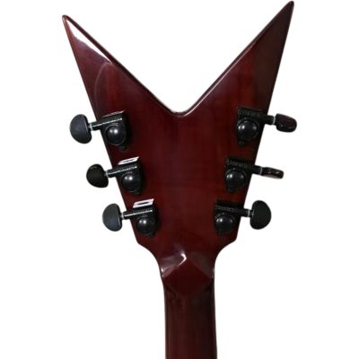 Custom Tempest Darrell Slime Tobacco Burst Quilt Maple Top Dimebag ML Finish Flying V Guitar - Image 8