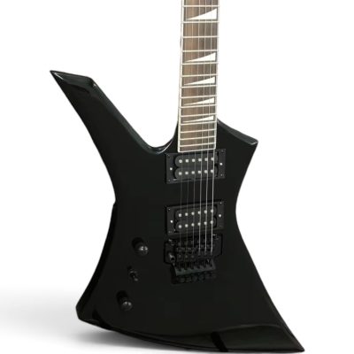 Custom Race KE2 Black Kelly Electric Guitar Floyd Rose Tremolo - Image 5