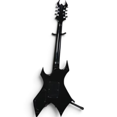 Custom Norturne Master Mick Onyx Black Warlock Guitar Floyd Rose Tremolo - Image 5