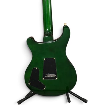 Custom Monarch Santana Emerald Green Quilt Maple Top Finish Dragon Design Electric Guitar - Image 8