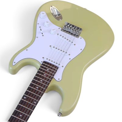 Custom Regent Alex Lifeson Olive Green 12 String Electric Guitar - Image 4