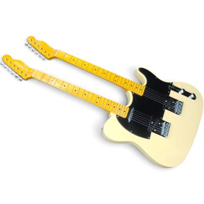 Custom Regent Cream Finish Richie Sambora Double Neck Guitar 6 String 6 String - Image 9