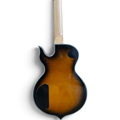 Custom Titan Natural Black Burst Audio Wylde Bullseye Buzzsaw Electric Guitar - Image 7