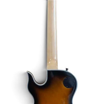 Custom Titan Natural Black Burst Audio Wylde Bullseye Buzzsaw Electric Guitar - Image 4