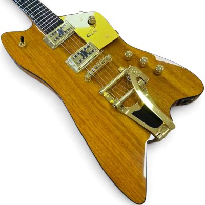 Custom Sovereign Jupiter Thunderbird Billy Bo Natural Finish Guitar Bigsby Tremolo - Image 8