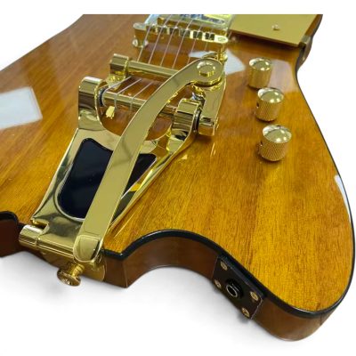Custom Sovereign Jupiter Thunderbird Billy Bo Natural Finish Guitar Bigsby Tremolo - Image 5
