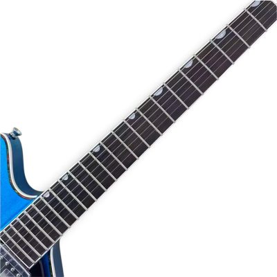 Custom Sovereign Jupiter Thunderbird Billy Bo Metallic Lake Blue Guitar Bigsby Tremolo - Image 3