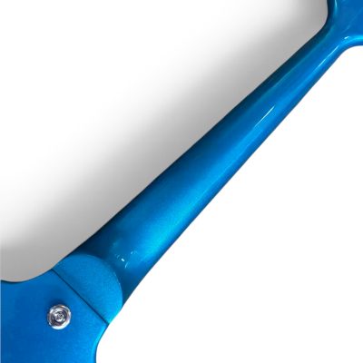 Custom Crown Flying V Jimi Hendrix Metallic Lake Pelham Blue Electric Guitar - Image 3