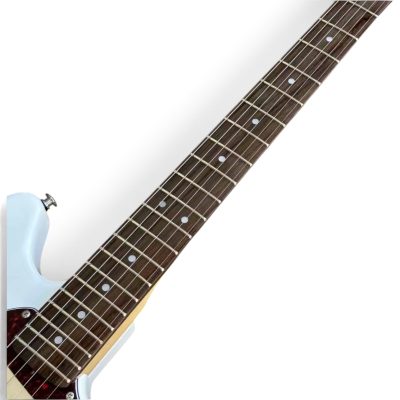 Custom Regent Mustang Kurt White Electric Guitar - Image 4