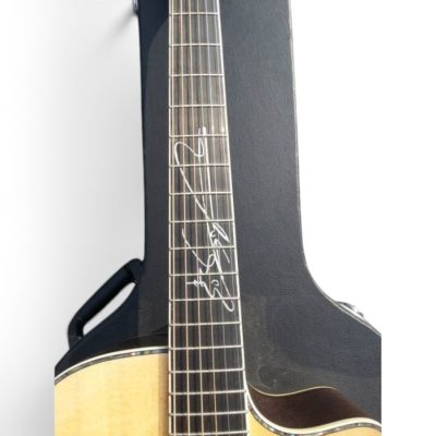 Custom Vertex Natural Lake Jung Solid Spruce Top Acoustic Guitar - Image 3