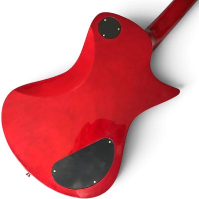 Custom Aether Armada Red Cream Finish Opaque Electric Guitar - Image 7