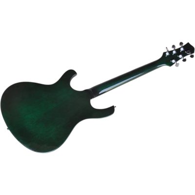 Custom Vesper Languedoc Region G2 Green Flamed Maple Top Semi Hollow Electric Guitar - Image 6