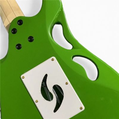 Custom Axis SVAI Utopia Green Finish Floyd Rose Tremolo Pia 6 String Electric Guitar - Image 6