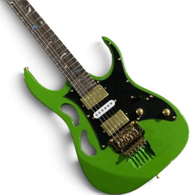 Custom Axis SVAI Utopia Green Finish Floyd Rose Tremolo Pia 6 String Electric Guitar