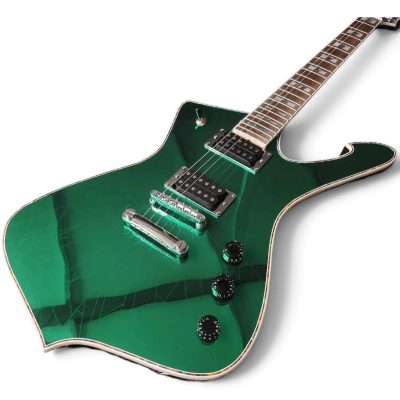 Custom Axis Iceman Green Mirror Crystal IC420FM Electric Guitar
