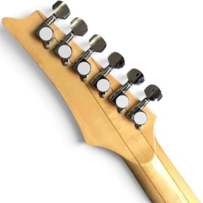 Custom Axis Chrome Mirror Steve Crystal Finish Electric Guitar Floyd Rose Tremolo - Image 7
