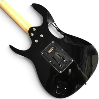 Custom Axis Chrome Mirror Steve Crystal Finish Electric Guitar Floyd Rose Tremolo - Image 4