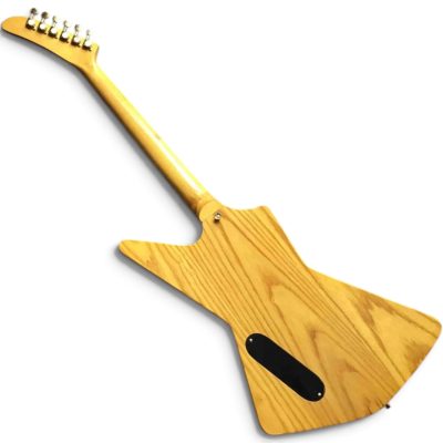 Custom Crown EX800C Clapton Cut Explorer Vintage Natural Korina Electric Guitar - Image 9