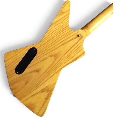 Custom Crown EX800C Clapton Cut Explorer Vintage Natural Korina Electric Guitar - Image 4
