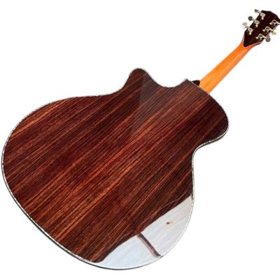 Custom Emberline Auditorium Solid Sitka Spruce Sunburst PS14 Acoustic Guitar - Image 7