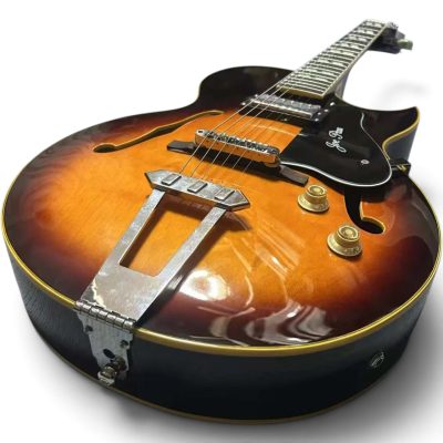 Custom Crown ES175 Vintage Sunburst Joe Pass Finish Semi Hollow Body Electric Guitar