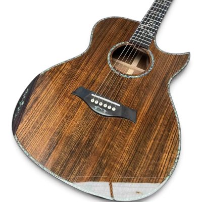 Custom Emberline Walnut Olive Wood Back And Sides Acoustic Guitar PS14 Auditorium