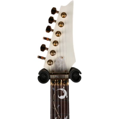 Custom Axis SVAI Utopia Stallion White Finish Floyd Rose Tremolo Pia 6 String Electric Guitar - Image 2