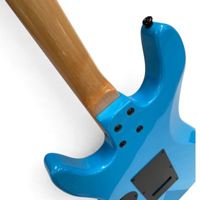 Custom Obsidian George Lynch Kamikaze Blue Camouflage Electric Guitar Floyd Rose Tremolo - Image 7