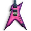 Custom Tempest Trans Royal Purple Burst Dimebag Razorback Flying V Floyd Rose Tremolo Guitar ML