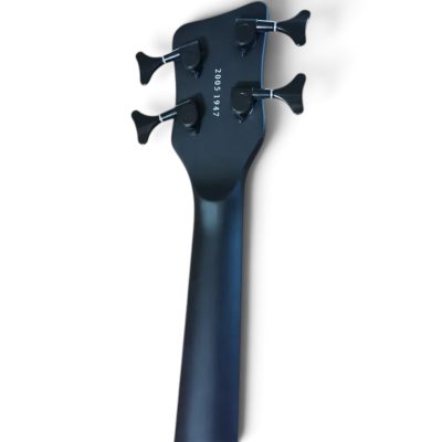 Custom Pulse Corvette Double Buck Black Satin 4 String Bass - Image 4