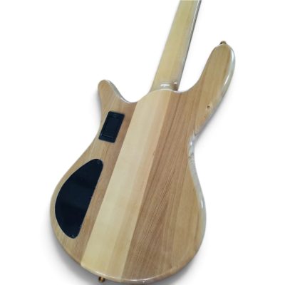 Custom Rivas Wimbish NS Birdseye Natural Gloss Spector Finish 5 String Bass - Image 3